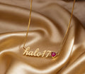 Halo 17 necklace