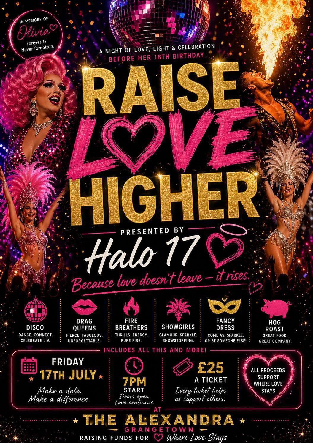 Raise Love Higher Ticket